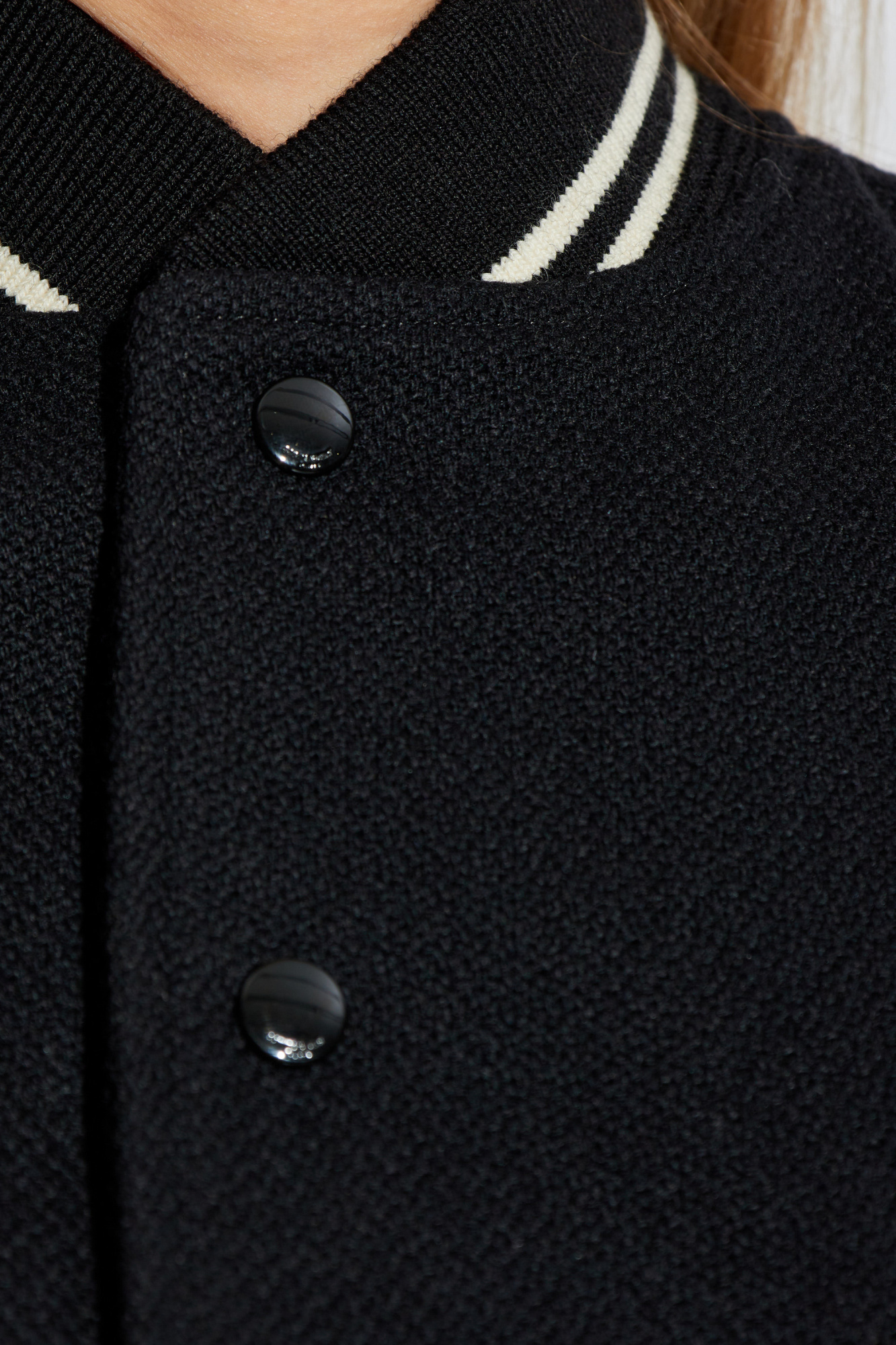 SAINT LAURENT PARIS｜JACKETS ( 376283 Y180W 1900) Saint Laurent Teddy Jacket 376283.Y180W-1900 NATURALE | IlDuomo